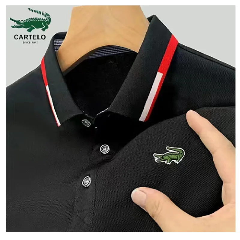 New Summer Brand Embroidered Polo Shirt Men Hot High Quality Men's Short Sleeve Breathable Top Business Casual Polo-shirt for Me
New Summer Brand Embroidered Polo Shirt Men Hot High Quality Men's Short Sleeve Breathable Top Business Casual Polo-shirt for Me