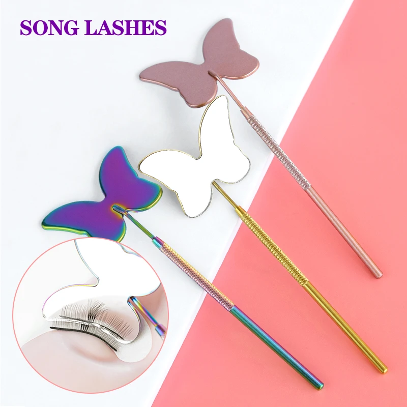 SONG LASHES 173mmX64mm Butterfly Eyelash Inspection Mirroror Eyelash Extensions Makeup Tool Smooth Anti-fog Check Mirror f
SONG LASHES 173mmX64mm Butterfly Eyelash Inspection Mirroror Eyelash Extensions Makeup Tool Smooth Anti-fog Check Mirror f