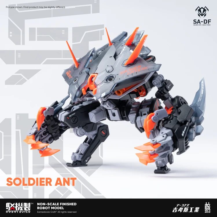 【In Stock】Earnestcore Craft Robot Build RB-05Kai Soldier Ant Reissue Version Anime Robot Action Figure Finished Model Toy
【In Stock】Earnestcore Craft Robot Build RB-05Kai Soldier Ant Reissue Version Anime Robot Action Figure Finished Model Toy