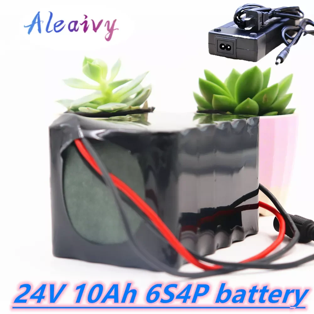 6S4P 24V 10Ah Battery pack 250w 350W 25.2V 10000mAh lithium ion battery for wheelchair electric bicycle electric bicycle+Charger
6S4P 24V 10Ah Battery pack 250w 350W 25.2V 10000mAh lithium ion battery for wheelchair electric bicycle electric bicycle+Charger