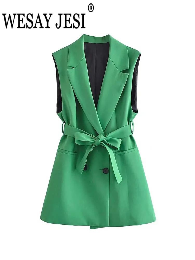 WESAY JESI Fashion Fluorescent Color Ladies Vest Suit Short Dress Sleeveless Elegant Slim Office Fashion Ladies Summer Dress
WESAY JESI Fashion Fluorescent Color Ladies Vest Suit Short Dress Sleeveless Elegant Slim Office Fashion Ladies Summer Dress