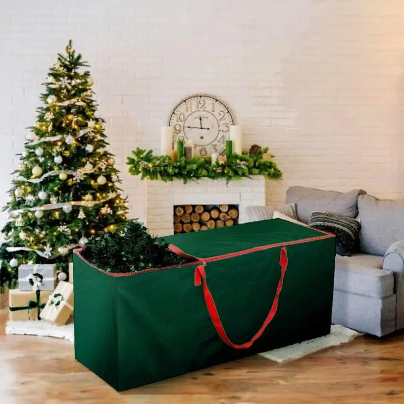 Christmas Tree Storage Bags Waterproof 210D Oxford Tree Bag With Double Zipper And Handles Christmas Day Dust-Storage Bag
Christmas Tree Storage Bags Waterproof 210D Oxford Tree Bag With Double Zipper And Handles Christmas Day Dust-Storage Bag