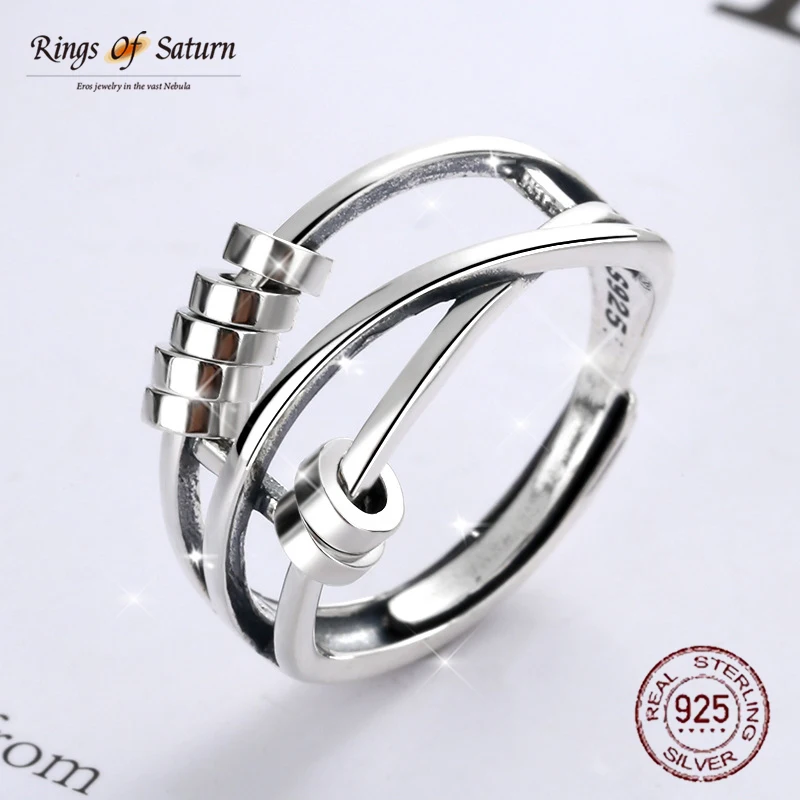 S925 Ring Sterling Silver Fashionable and Elegant Women's Three Ring Smart Index Finger Ring Transport Multi Ring Transport Bead
S925 Ring Sterling Silver Fashionable and Elegant Women's Three Ring Smart Index Finger Ring Transport Multi Ring Transport Bead