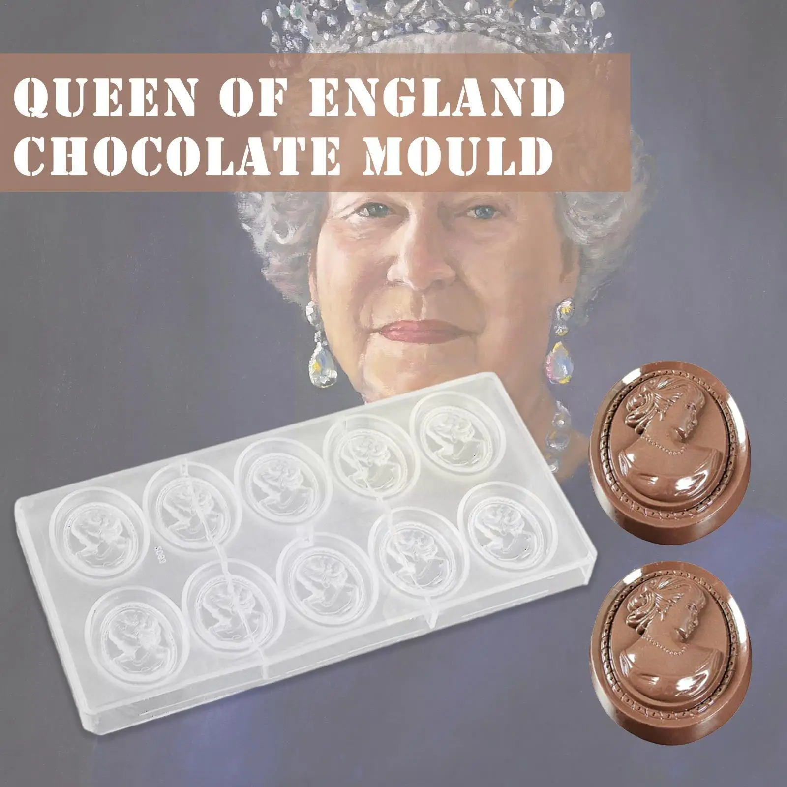 Mother's Day Mother Queen Polycarbonate Chocolate Mold For Baking Pastry Bonbon Candy Mould Confectionery Tool Wholesale I1y4
Mother's Day Mother Queen Polycarbonate Chocolate Mold For Baking Pastry Bonbon Candy Mould Confectionery Tool Wholesale I1y4