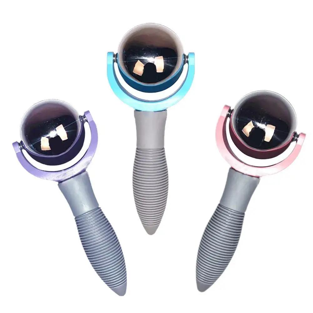 Steel Facial Ice Roller Hot Cold Physical Therapy Ice Ball For Muscle Pain Relief Protable Detachable Handle Massager
Steel Facial Ice Roller Hot Cold Physical Therapy Ice Ball For Muscle Pain Relief Protable Detachable Handle Massager
