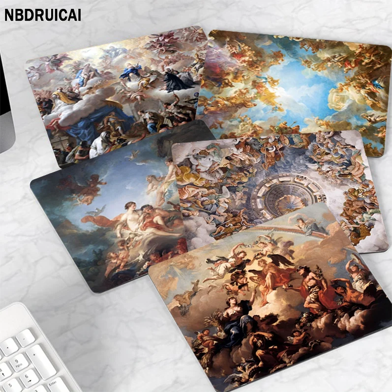 Renaissance Art Painting Aesthetic Mousepad Rubber Small Cartoon Anime Gaming Mouse Pad Keyboard Smooth Company For PC Carpet
Renaissance Art Painting Aesthetic Mousepad Rubber Small Cartoon Anime Gaming Mouse Pad Keyboard Smooth Company For PC Carpet