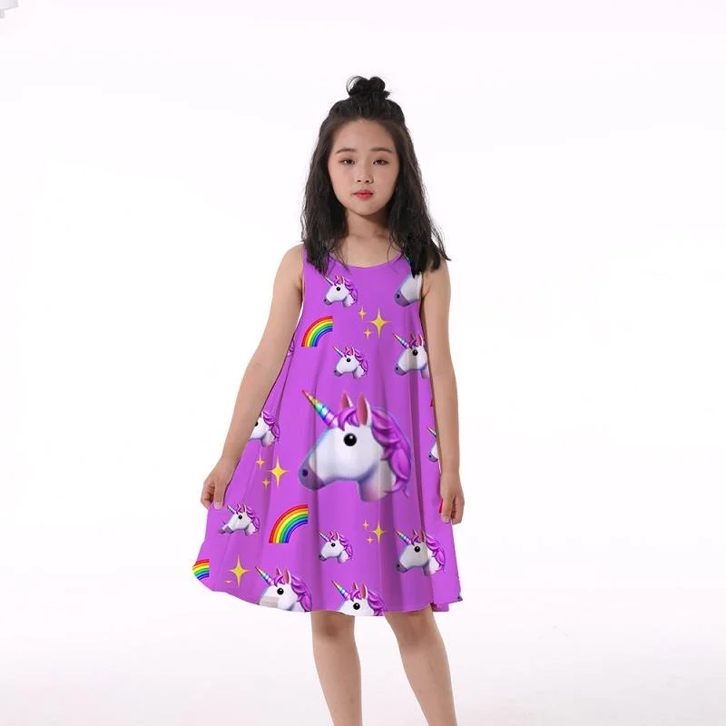Teenage Girl Dresses Unicorn Floral Dress Girls Summer Dress For Kids Casual Style Costumes For Girls 4 5 6 8 10 12 14 years old
Teenage Girl Dresses Unicorn Floral Dress Girls Summer Dress For Kids Casual Style Costumes For Girls 4 5 6 8 10 12 14 years old