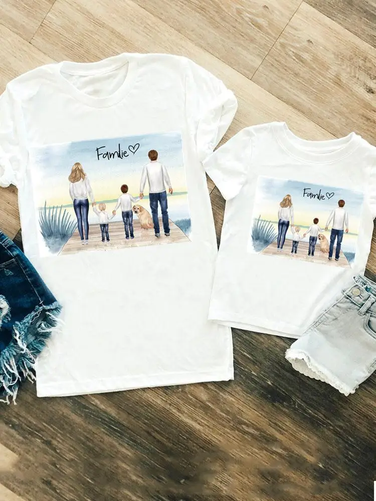 Family Matching Outfits 90s Love Dad Trend Cute Tee T-shirt Women Girls Boys Kid Child Summer Mom Mama Tshirt Clothes Clothing
Family Matching Outfits 90s Love Dad Trend Cute Tee T-shirt Women Girls Boys Kid Child Summer Mom Mama Tshirt Clothes Clothing