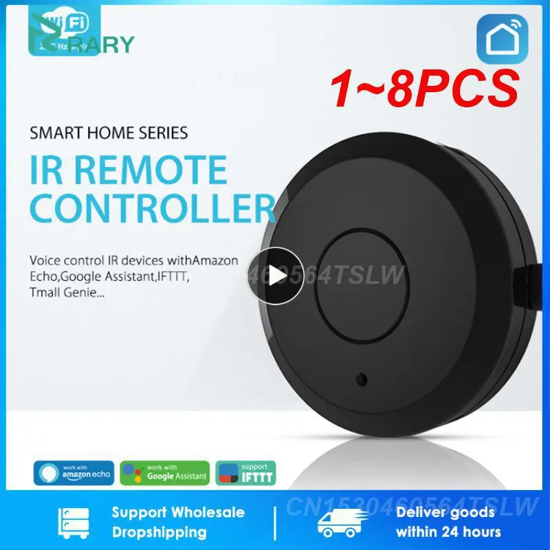 1~8PCS Tuya IR Remote Control Universal Controller WiFi Smart Life App Infrared Remote For AC TV DVD Smart Home For Google Home
1~8PCS Tuya IR Remote Control Universal Controller WiFi Smart Life App Infrared Remote For AC TV DVD Smart Home For Google Home