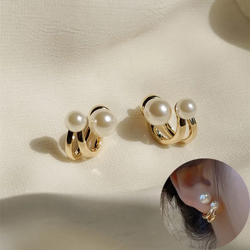 Imitation Pearl Stud Earrings For Women Girl Simple Gold Color Small Earring Party Stud Earring Wedding Jewelry
Imitation Pearl Stud Earrings For Women Girl Simple Gold Color Small Earring Party Stud Earring Wedding Jewelry