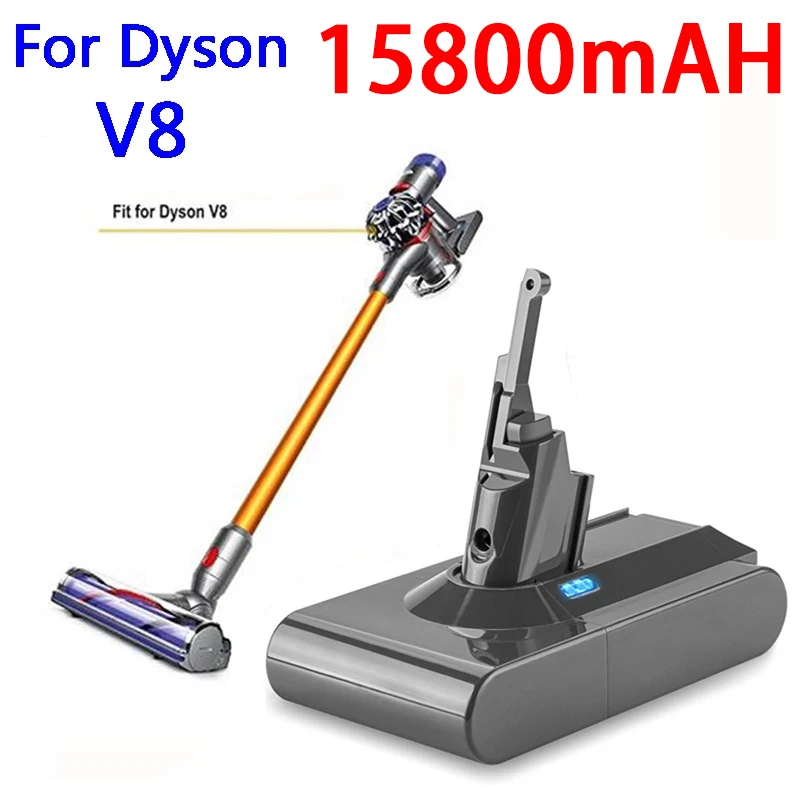 for Dyson V8 21.6V Battery For Dyson V8 15800mAh Battery V8 series V8 Fluffy Li-ion SV10 Vacuum Cleaner Rechargeable BATTERY L70
for Dyson V8 21.6V Battery For Dyson V8 15800mAh Battery V8 series V8 Fluffy Li-ion SV10 Vacuum Cleaner Rechargeable BATTERY L70