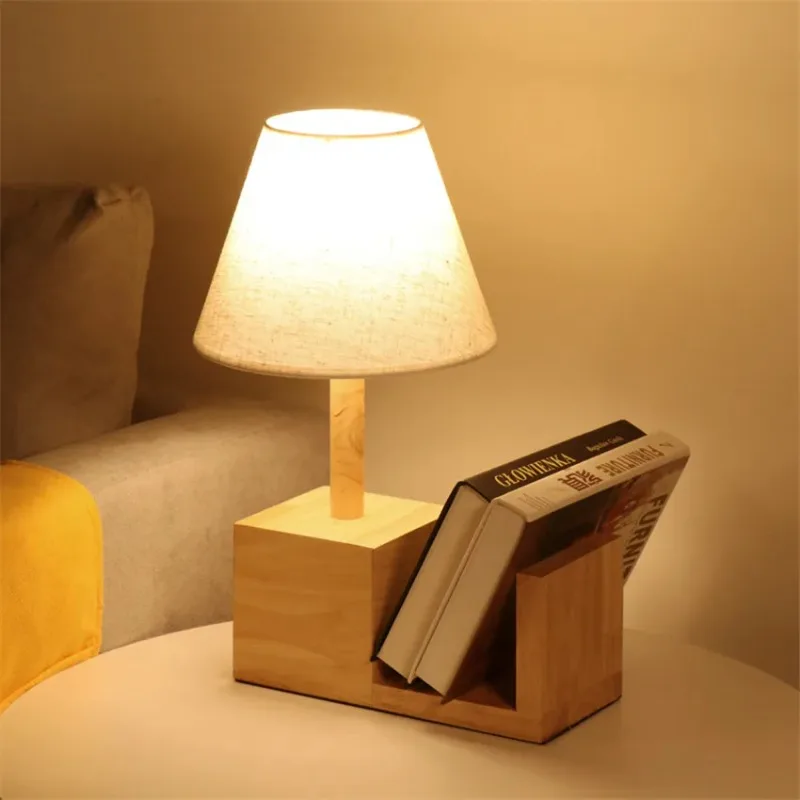 Desk Lamp Nordic Solid Wood Bookshelf Table Bedroom Bedside Lights Modern Romantic Table Lights Study Living Room Deco Lightings
Desk Lamp Nordic Solid Wood Bookshelf Table Bedroom Bedside Lights Modern Romantic Table Lights Study Living Room Deco Lightings