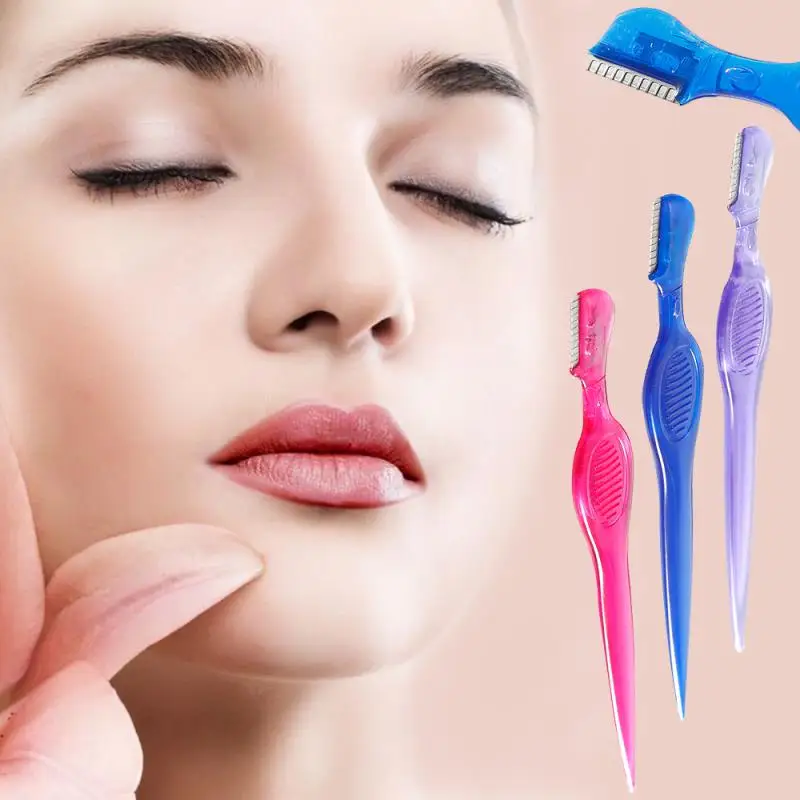 1PCS Women Facial Face Razor Eyebrow Trimmers Blades Shaver Makeup Beauty Tools Cosmetic Hair Removal Cutter
1PCS Women Facial Face Razor Eyebrow Trimmers Blades Shaver Makeup Beauty Tools Cosmetic Hair Removal Cutter