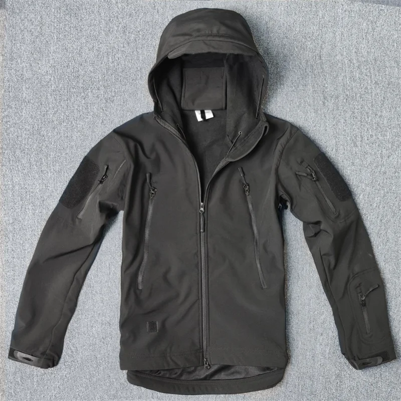 Shark Skin Soft Shell Military Tactical Jacket Men Waterproof Windbreaker Winter Warm Coat Camouflage Hooded Camo Army Clothing
Shark Skin Soft Shell Military Tactical Jacket Men Waterproof Windbreaker Winter Warm Coat Camouflage Hooded Camo Army Clothing