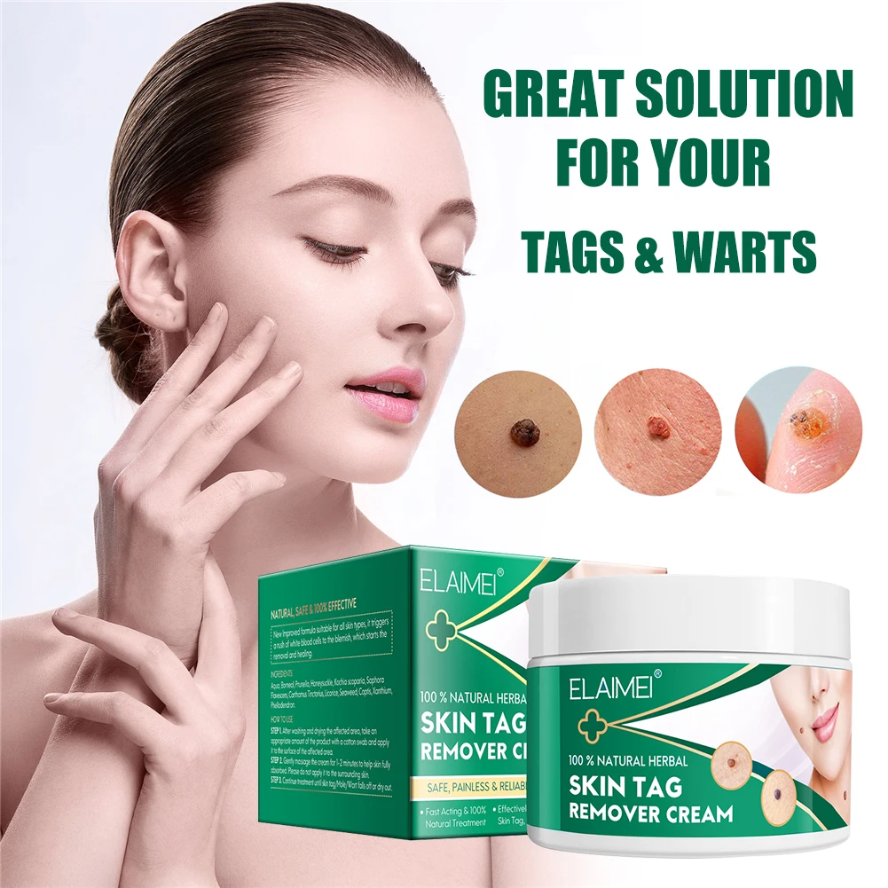 Efficient Skin Tag Remover Cream Natural Skin Tag Treatment Ointment Painless Face Body Wart Mole Corn Removal Cream Skin Care
Efficient Skin Tag Remover Cream Natural Skin Tag Treatment Ointment Painless Face Body Wart Mole Corn Removal Cream Skin Care