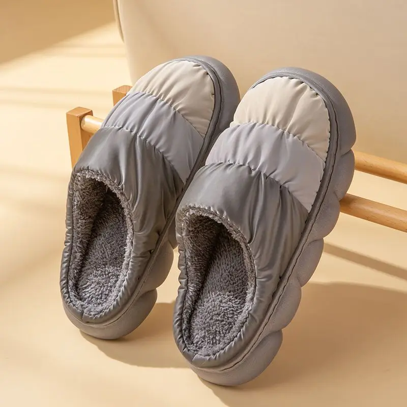 Женские теплые зимние меховые мягкие короткие плюшевые тапочки Apanzu, Нескользящие сланцы для спальни, домашние тапочки для пар 
Женские теплые зимние меховые мягкие короткие плюшевые тапочки Apanzu, Нескользящие сланцы для спальни, домашние тапочки для пар