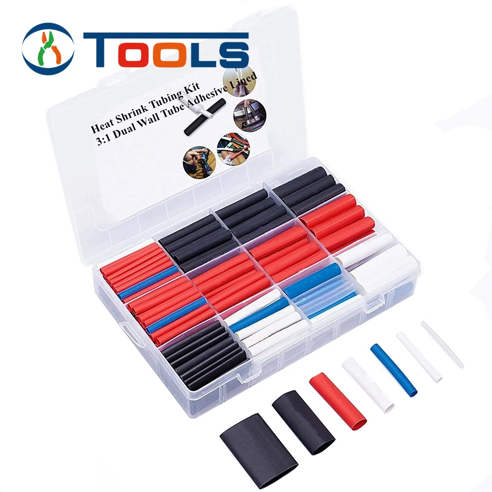 Heat-shrink Tubing Thermoresistant Tube Heat Shrink Wrapping Kit Electrical Connection Wire Cable Insulation Sleeving
Heat-shrink Tubing Thermoresistant Tube Heat Shrink Wrapping Kit Electrical Connection Wire Cable Insulation Sleeving