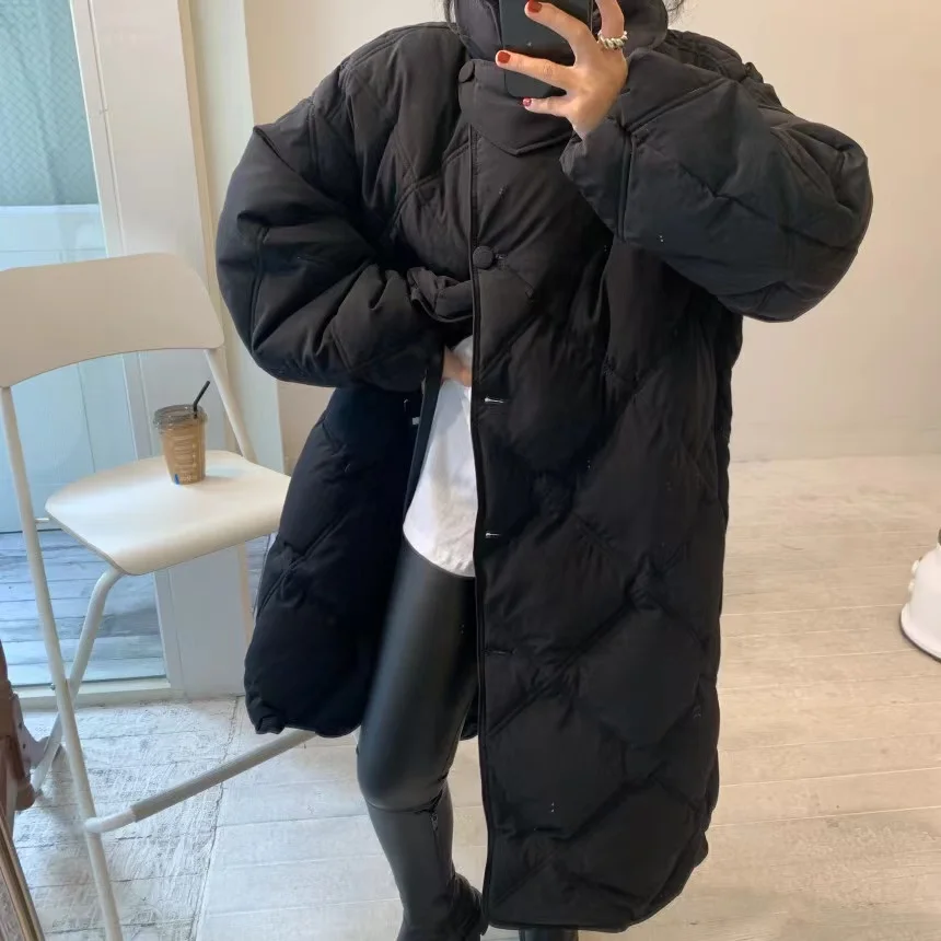 SuperAen Korean Style Padded Joker Warm Long Cotton-padded Jacket Pockets Oversize Coat Women Winter Jacket
SuperAen Korean Style Padded Joker Warm Long Cotton-padded Jacket Pockets Oversize Coat Women Winter Jacket