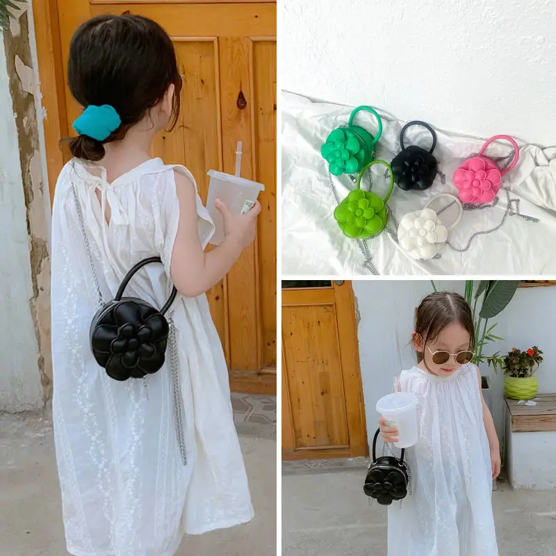 Fashion Flower Baby Girls Shoulder Crossbody Bag Simple Solid Color Lovely Children's Coin Purse Cute Princess Clutch Handbags
Fashion Flower Baby Girls Shoulder Crossbody Bag Simple Solid Color Lovely Children's Coin Purse Cute Princess Clutch Handbags