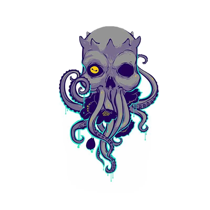 13cm X 8.4cm Creativity Anime Car Sticker Lovecraft Skull Waterproof Sunscreen Decal Personality Surfboard Trunk Car Styling
13cm X 8.4cm Creativity Anime Car Sticker Lovecraft Skull Waterproof Sunscreen Decal Personality Surfboard Trunk Car Styling