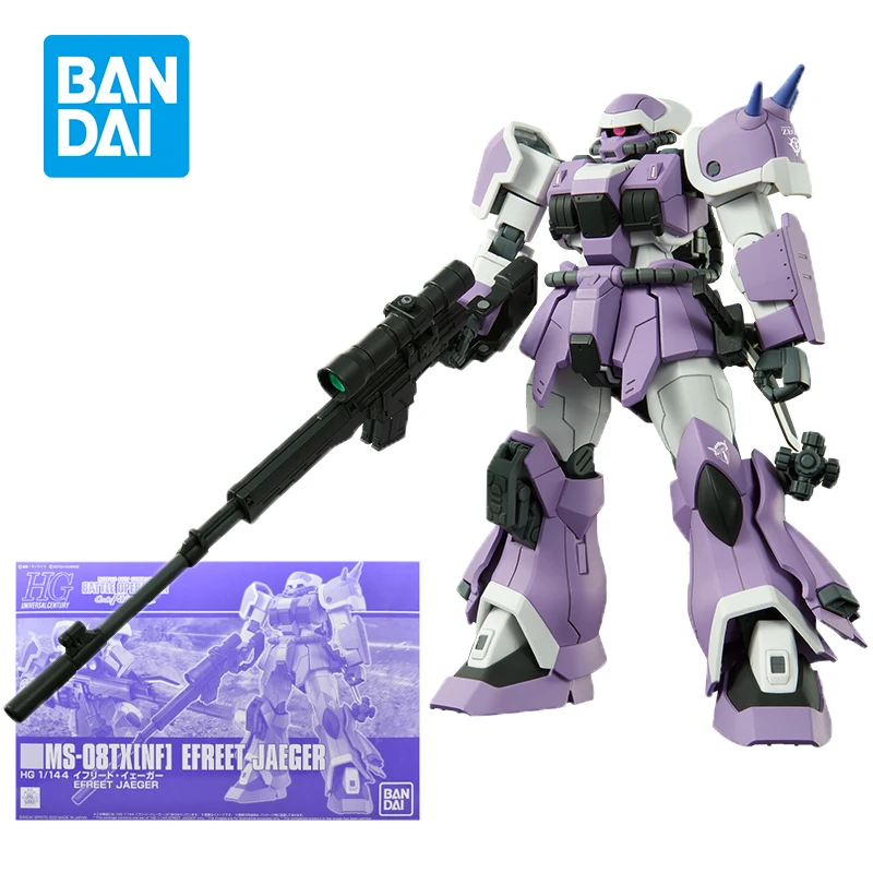 Bandai Genuine PB Limited HGUC 1/144 MS-08TXNF Efreet Hunter Gundam Model Assembled Kit Toys for Fans Collection Gifts
Bandai Genuine PB Limited HGUC 1/144 MS-08TXNF Efreet Hunter Gundam Model Assembled Kit Toys for Fans Collection Gifts