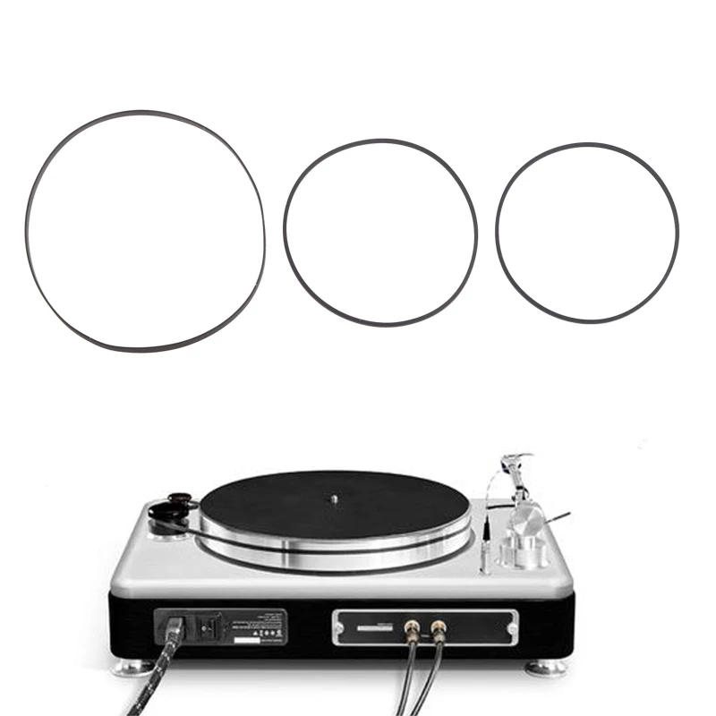 3 Pieces Turntable Rubber Belt Machine Recorder Rubber Belt Replacement Maintenance for Sharp GF-9191 GF-9292 GF-9494
3 Pieces Turntable Rubber Belt Machine Recorder Rubber Belt Replacement Maintenance for Sharp GF-9191 GF-9292 GF-9494
