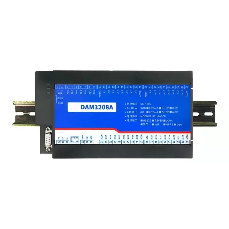 32 Channel Analog/digital/relay Network Data Acquisition Converter Seal Rs485 AC, DC Timer Signal Acquisition
32 Channel Analog/digital/relay Network Data Acquisition Converter Seal Rs485 AC, DC Timer Signal Acquisition