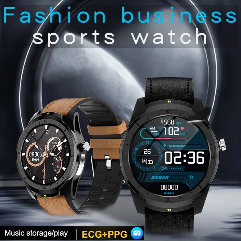 For Samsung Xiaomi Huawei ECG+PPG Smart Watch Men Blood Pressure Heart Rate Watch Waterproof Fitness Tracker Smartwatch
For Samsung Xiaomi Huawei ECG+PPG Smart Watch Men Blood Pressure Heart Rate Watch Waterproof Fitness Tracker Smartwatch