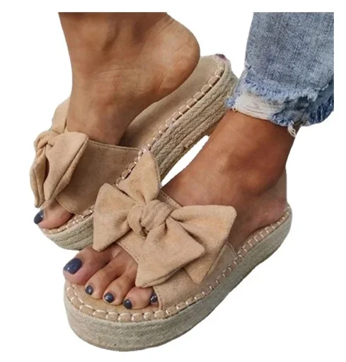NEW2022 Women Sandals Sweet Bow-knot Platform Sandals 2021 Summer Shoes Woman Wedges Heels Sandalias Mujer Peep Toe Flat
NEW2022 Women Sandals Sweet Bow-knot Platform Sandals 2021 Summer Shoes Woman Wedges Heels Sandalias Mujer Peep Toe Flat