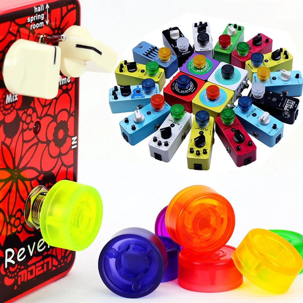 10Pcs Guitar Effect Pedal Footswitch Effect Foot Nail Cap Switch Knob Accessories Stringed Instruments Guitar Parts
10Pcs Guitar Effect Pedal Footswitch Effect Foot Nail Cap Switch Knob Accessories Stringed Instruments Guitar Parts