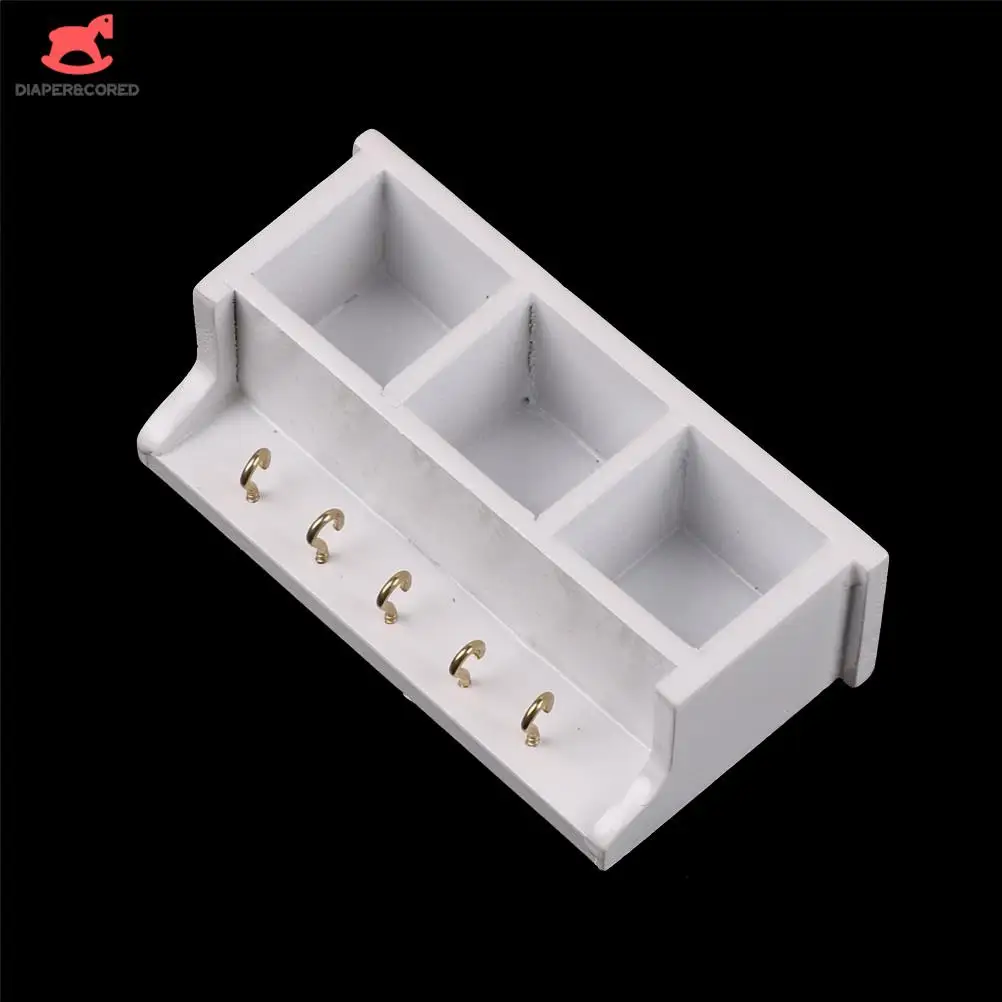1/12 Dollhouse New Miniature Kitchen Wood Wall Rack White Doll House Decoration Accessories Toys Gift For Kids
1/12 Dollhouse New Miniature Kitchen Wood Wall Rack White Doll House Decoration Accessories Toys Gift For Kids