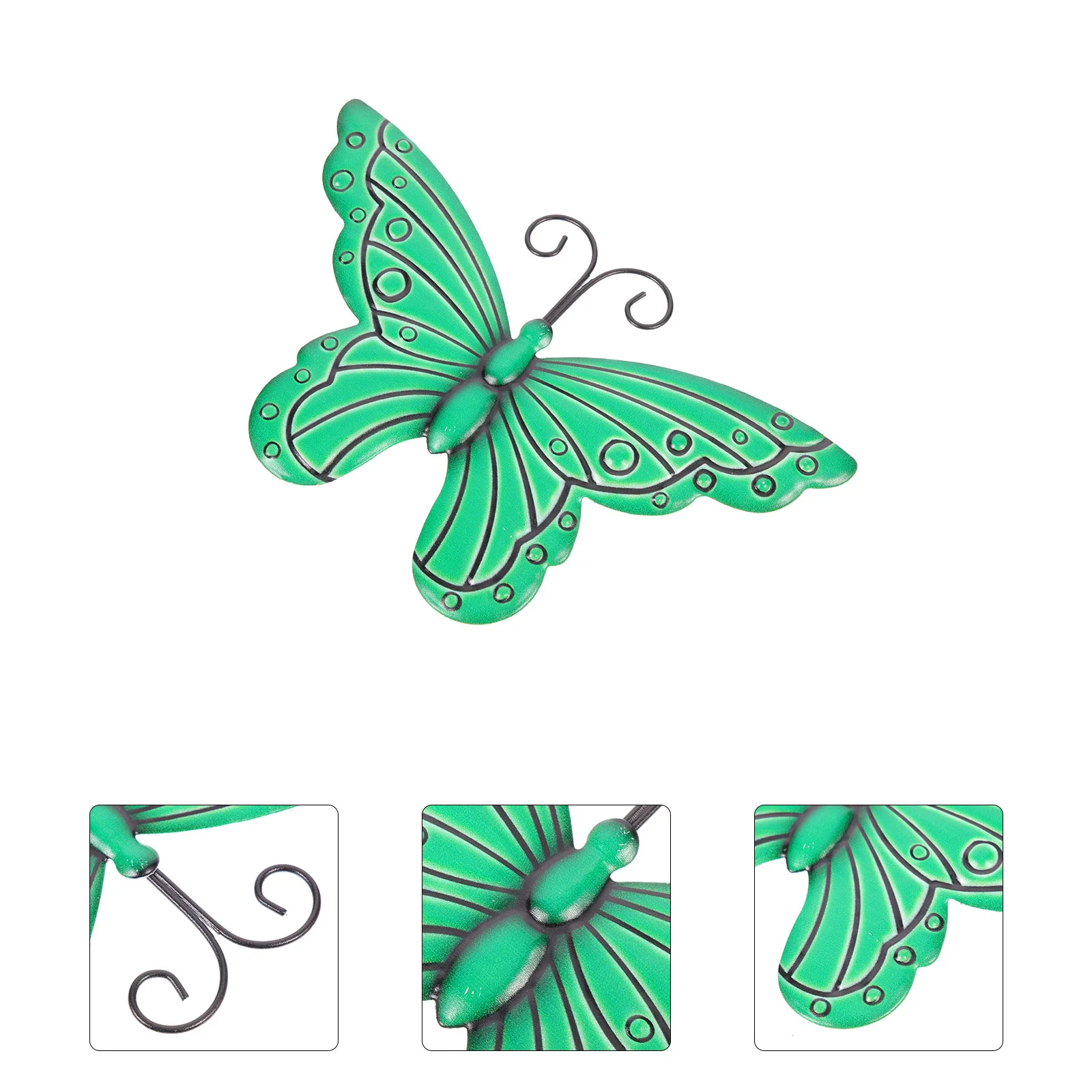 Wall Butterflies Decor Ironmetal Sculpture Hanging Garden Ornament Inspirational Animal Outdoor Figure Wrought Decorations
Wall Butterflies Decor Ironmetal Sculpture Hanging Garden Ornament Inspirational Animal Outdoor Figure Wrought Decorations