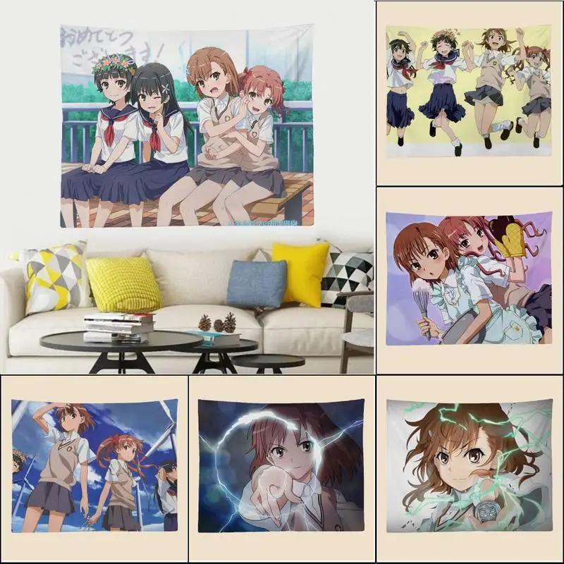 A Certain Scientific Railgun Tapestry Art Printing Cheap Hippie Wall Hanging Bohemian Wall Tapestries
A Certain Scientific Railgun Tapestry Art Printing Cheap Hippie Wall Hanging Bohemian Wall Tapestries