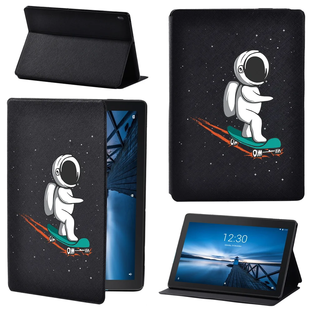 Tablet Case for Lenovo Tab E10 TB-X104F/Tab M10 X605F X505F/Tab M10 PLUS X606F X Astronaut Print Ultra Thin Protective Covers
Tablet Case for Lenovo Tab E10 TB-X104F/Tab M10 X605F X505F/Tab M10 PLUS X606F X Astronaut Print Ultra Thin Protective Covers
