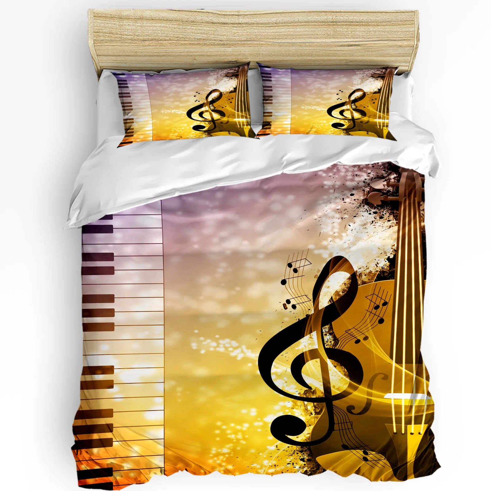Piano Cello Music Note Printed Comfort Duvet Cover Pillow Case Home Textile Quilt Cover Boy Kid Teen Girl 3pcs Bedding Set
Piano Cello Music Note Printed Comfort Duvet Cover Pillow Case Home Textile Quilt Cover Boy Kid Teen Girl 3pcs Bedding Set