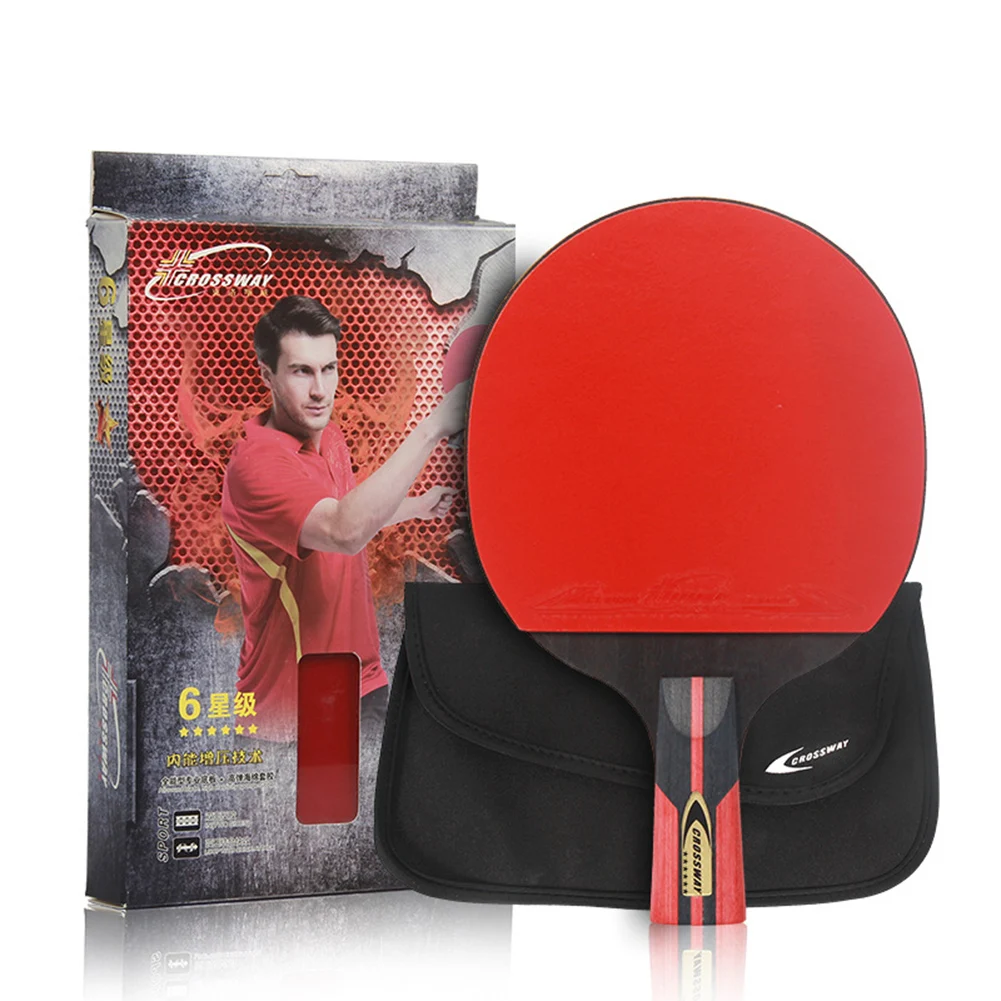 Table Tennis Racket Ping Pong Racke 1 X Racket+1 X Shoot Bag Horizontal Shot Indoor Games Straight Shot Superstar (6 Star)
Table Tennis Racket Ping Pong Racke 1 X Racket+1 X Shoot Bag Horizontal Shot Indoor Games Straight Shot Superstar (6 Star)