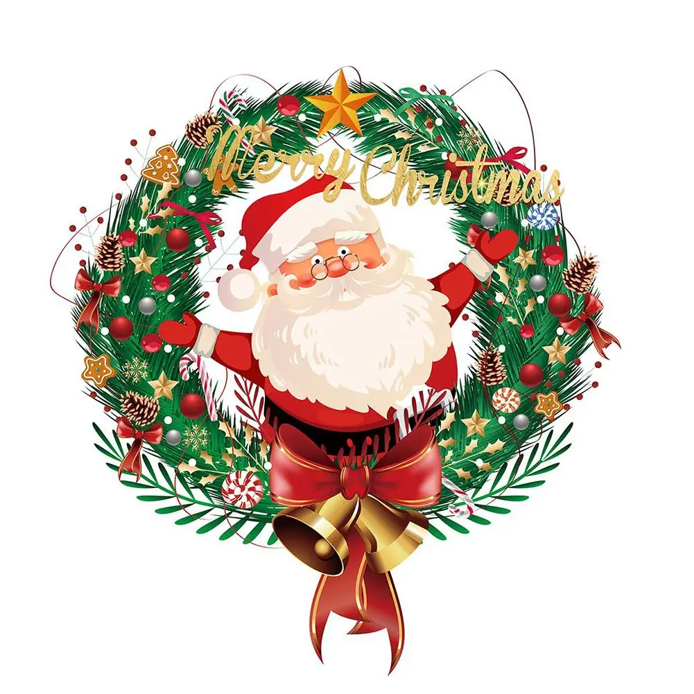 Christmas Wall Decoration Stickers Christmas Tree Bell Garland Sticker Snowman Cartoon Decal Christmas Art Mural Home Decor
Christmas Wall Decoration Stickers Christmas Tree Bell Garland Sticker Snowman Cartoon Decal Christmas Art Mural Home Decor