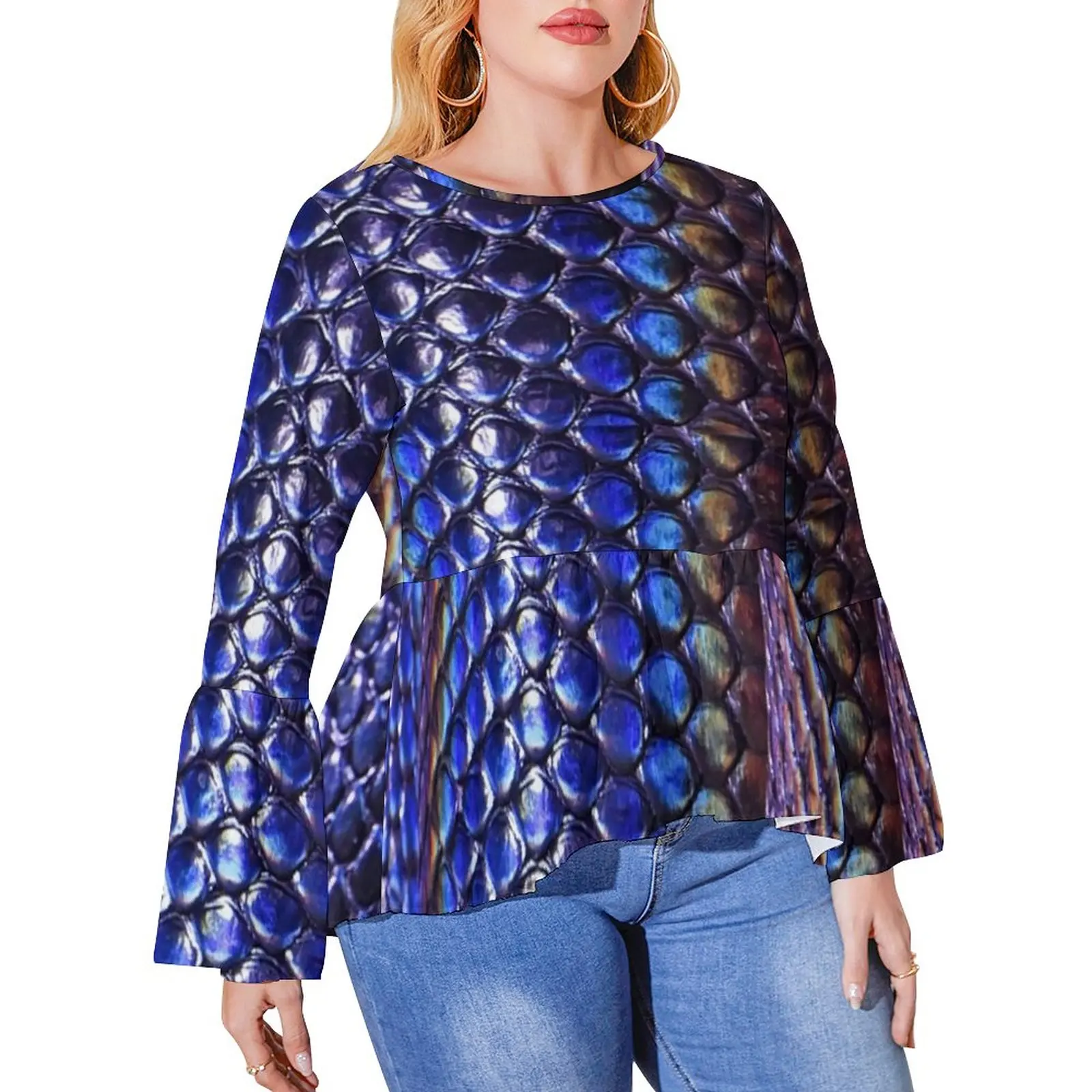 Красочные футболки с змеиным принтом, синяя Милая футболка с принтом, женская уличная одежда с длинным рукавом, футболки, размеры 5XL 6XL
Красочные футболки с змеиным принтом, синяя Милая футболка с принтом, женская уличная одежда с длинным рукавом, футболки, размеры 5XL 6XL