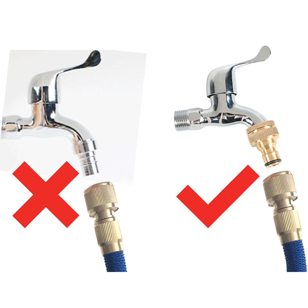 1/2" 5/8" 3/4" Brass Hose Connector Garden Hose Quick Connect Water Hose Fit Brass Female Male Connector Garden Watering Tools
1/2" 5/8" 3/4" Brass Hose Connector Garden Hose Quick Connect Water Hose Fit Brass Female Male Connector Garden Watering Tools