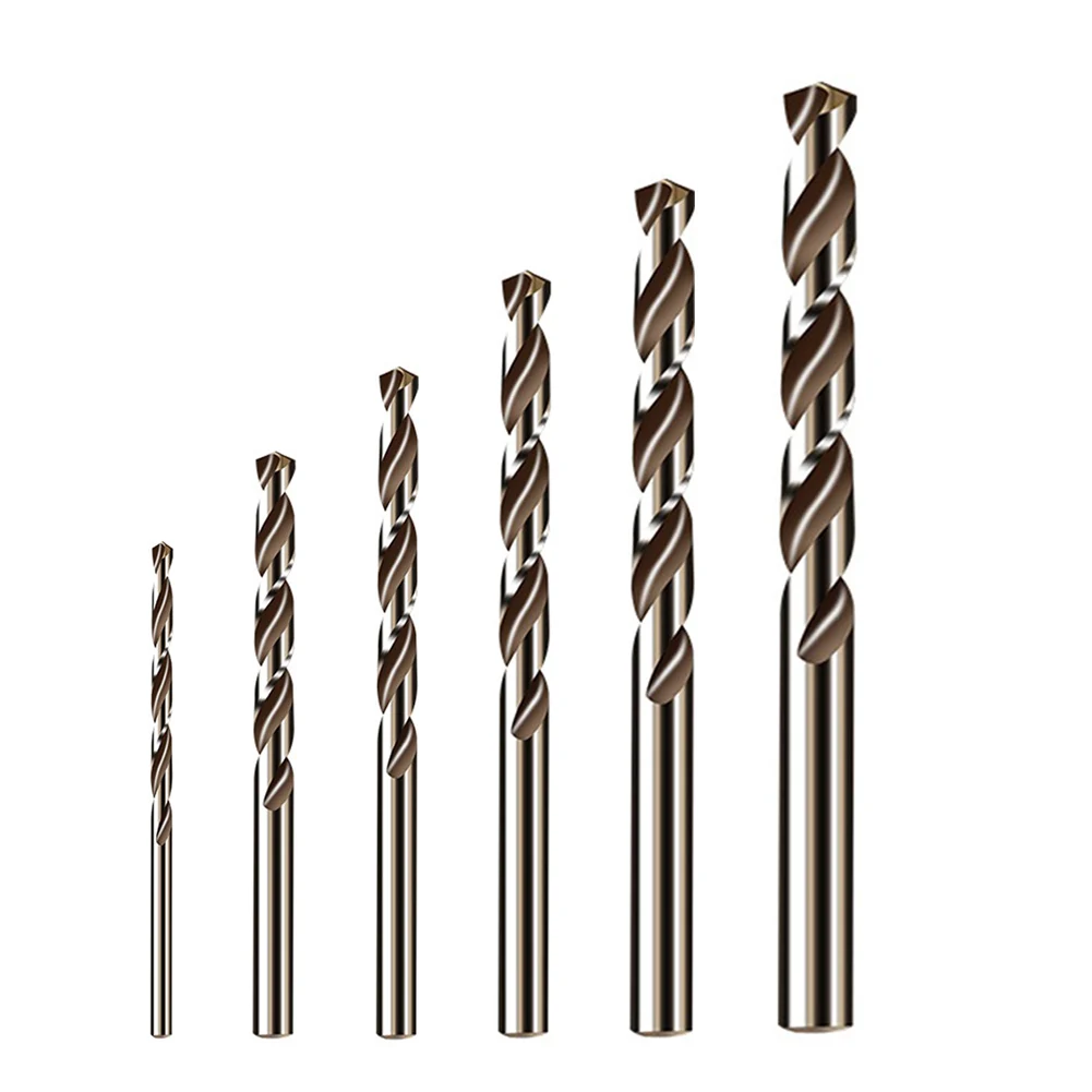 6pcs HSS M35 Cobalt Drill Bit 1/2/3/4/5/6mm For Wood/Metal Hole Cutter Power Tools Stainless Steel Drilling Accessories
6pcs HSS M35 Cobalt Drill Bit 1/2/3/4/5/6mm For Wood/Metal Hole Cutter Power Tools Stainless Steel Drilling Accessories