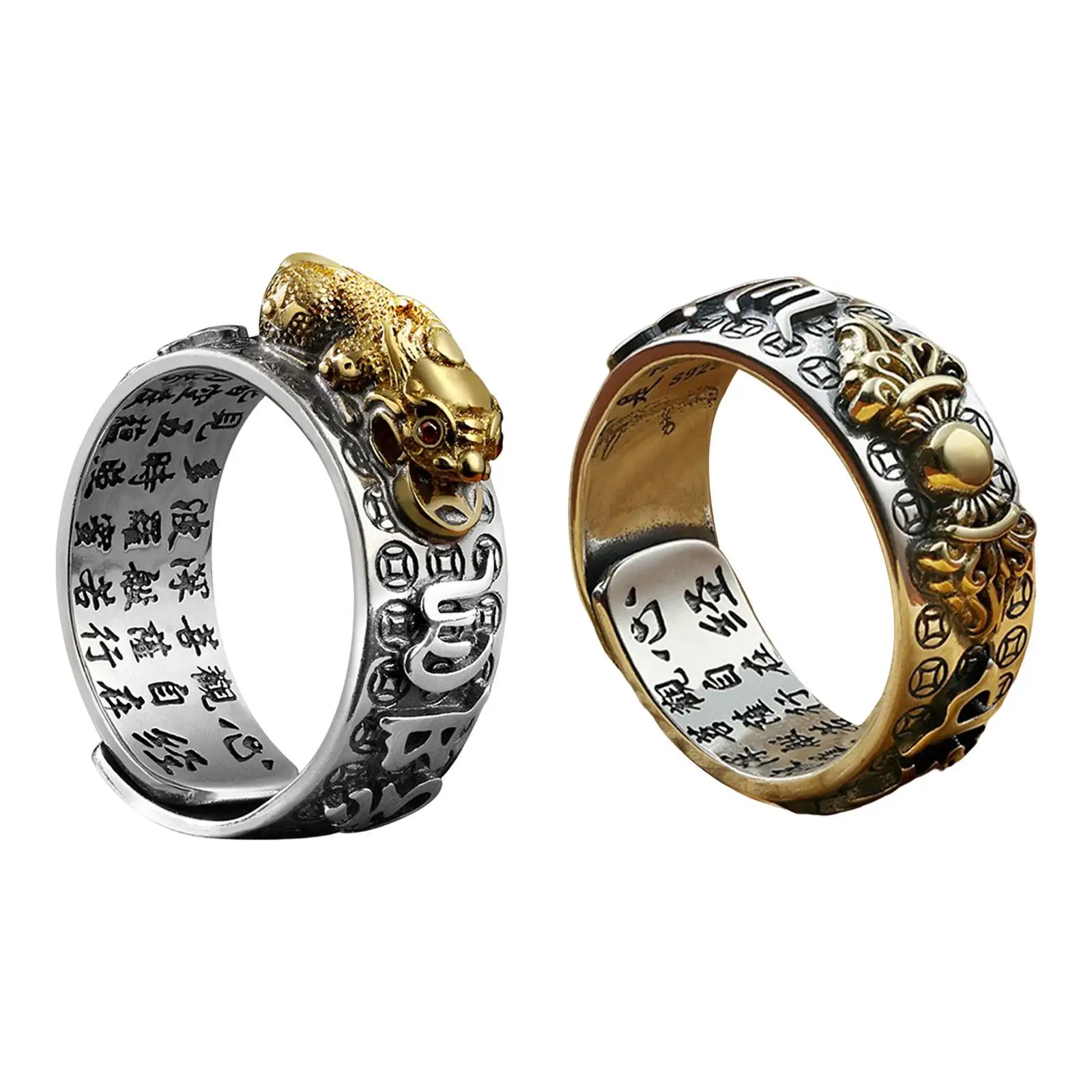 Opening Rings Adjustable Feng Shui Resizable Decoration for Birthday Men Valentine'S Day
Opening Rings Adjustable Feng Shui Resizable Decoration for Birthday Men Valentine'S Day