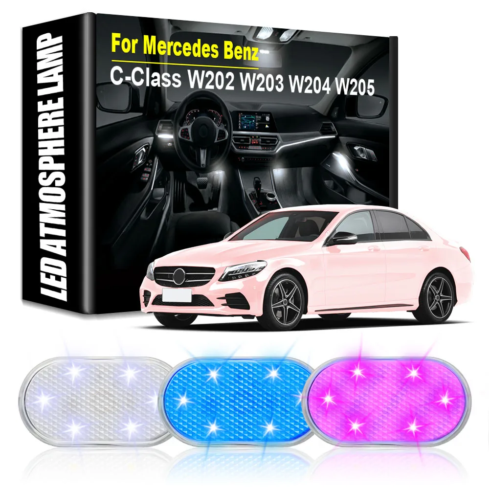 Car LED Atmosphere Lights Car Rechargeable Touch Lamps Auto Goods Car Accessories for Mercedes Benz C-Class W202 W203 W204 W205
Car LED Atmosphere Lights Car Rechargeable Touch Lamps Auto Goods Car Accessories for Mercedes Benz C-Class W202 W203 W204 W205