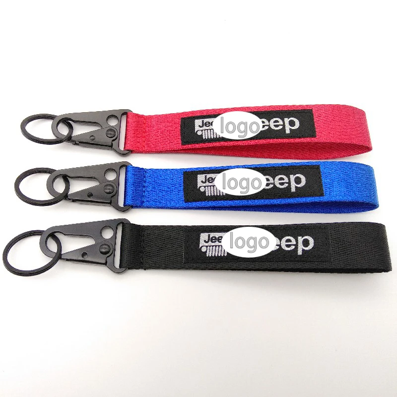Car Emblem Keychain Nylon Woven Label Key Ring Tag Buckle For Jeep Renegade Compass Grand Cherokee Wrangler Jk Auto Accessories
Car Emblem Keychain Nylon Woven Label Key Ring Tag Buckle For Jeep Renegade Compass Grand Cherokee Wrangler Jk Auto Accessories
