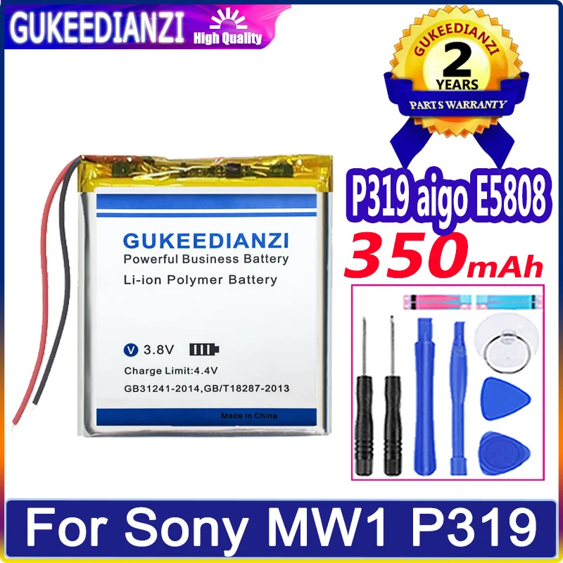 350mah Battery For Ployer P319 aigo E5808 MP3 for Sony Ericsson MW1 Wireless Bluetooth High Quality Battery Li-polym Bateria
350mah Battery For Ployer P319 aigo E5808 MP3 for Sony Ericsson MW1 Wireless Bluetooth High Quality Battery Li-polym Bateria