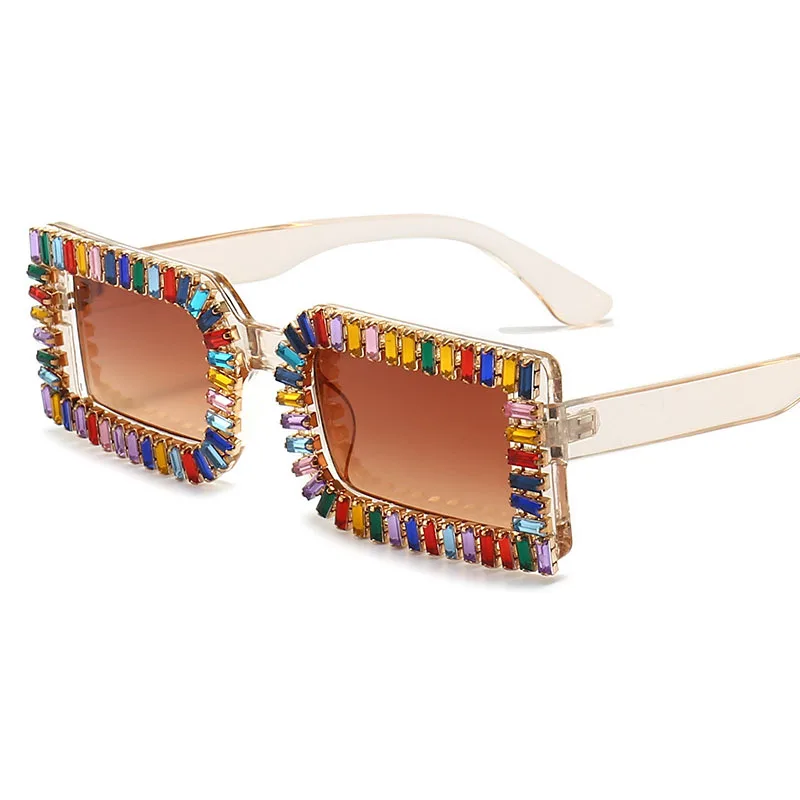 Colorful Diamond Sunglasses Womens Fashion Classical Rectangle Glasses Vintage Luxury Shades Travel Driving Hiking Eye Wear
Colorful Diamond Sunglasses Womens Fashion Classical Rectangle Glasses Vintage Luxury Shades Travel Driving Hiking Eye Wear