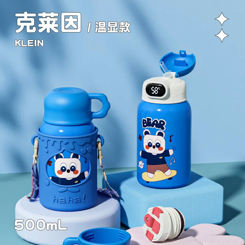 Thermal Cups Intelligent Temperature Measuring Stainless Steel Children Drink Bottle Straw Water Bottle Keep Cold Heat Drinkware
Thermal Cups Intelligent Temperature Measuring Stainless Steel Children Drink Bottle Straw Water Bottle Keep Cold Heat Drinkware