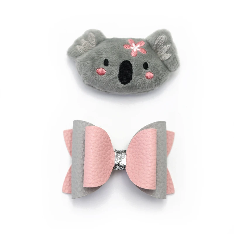 Sets Cute Plush Cartoon Koala Panda Rice Ball Girl Bow Hair Clips Daily School Headwear Accessories Hairpins Headdress Hairgrip
Sets Cute Plush Cartoon Koala Panda Rice Ball Girl Bow Hair Clips Daily School Headwear Accessories Hairpins Headdress Hairgrip