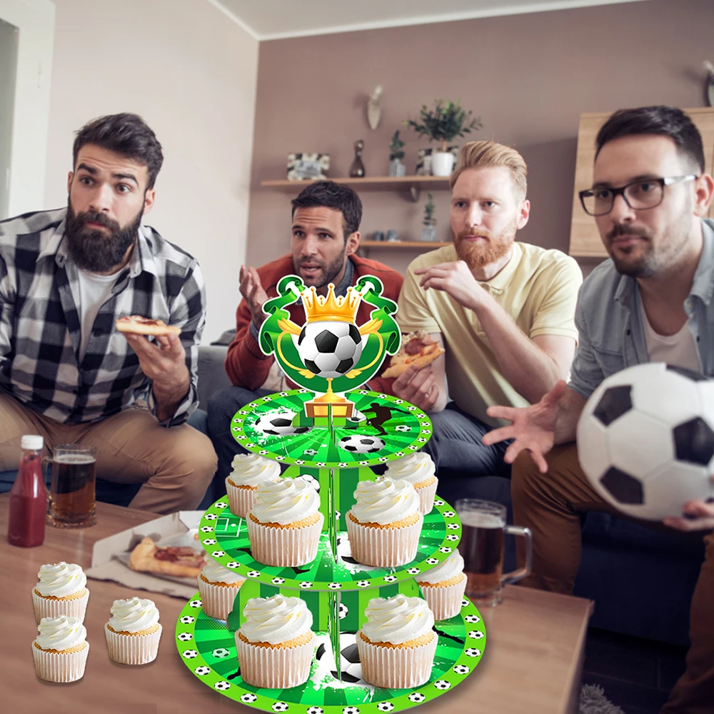 Cartoon Sports Football Soccer Birthday Party Cupcake Display Stand Cake Rack Game Carnival Party Cake Decorating Supplies
Cartoon Sports Football Soccer Birthday Party Cupcake Display Stand Cake Rack Game Carnival Party Cake Decorating Supplies