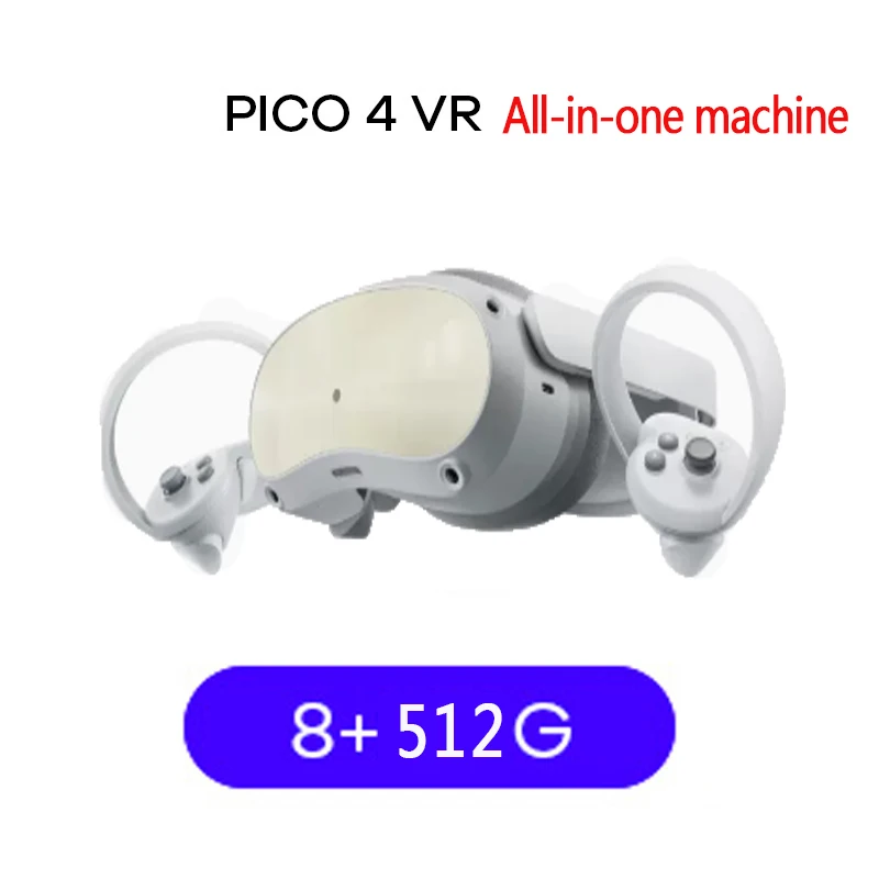 

Очки виртуальной реальности Pico 4 Pro, «все в одном», дисплей 3D 4K, Pico4 VR(8 + 512G), гарнитура Steam VR, виртуальная реальность, игры Metaverse