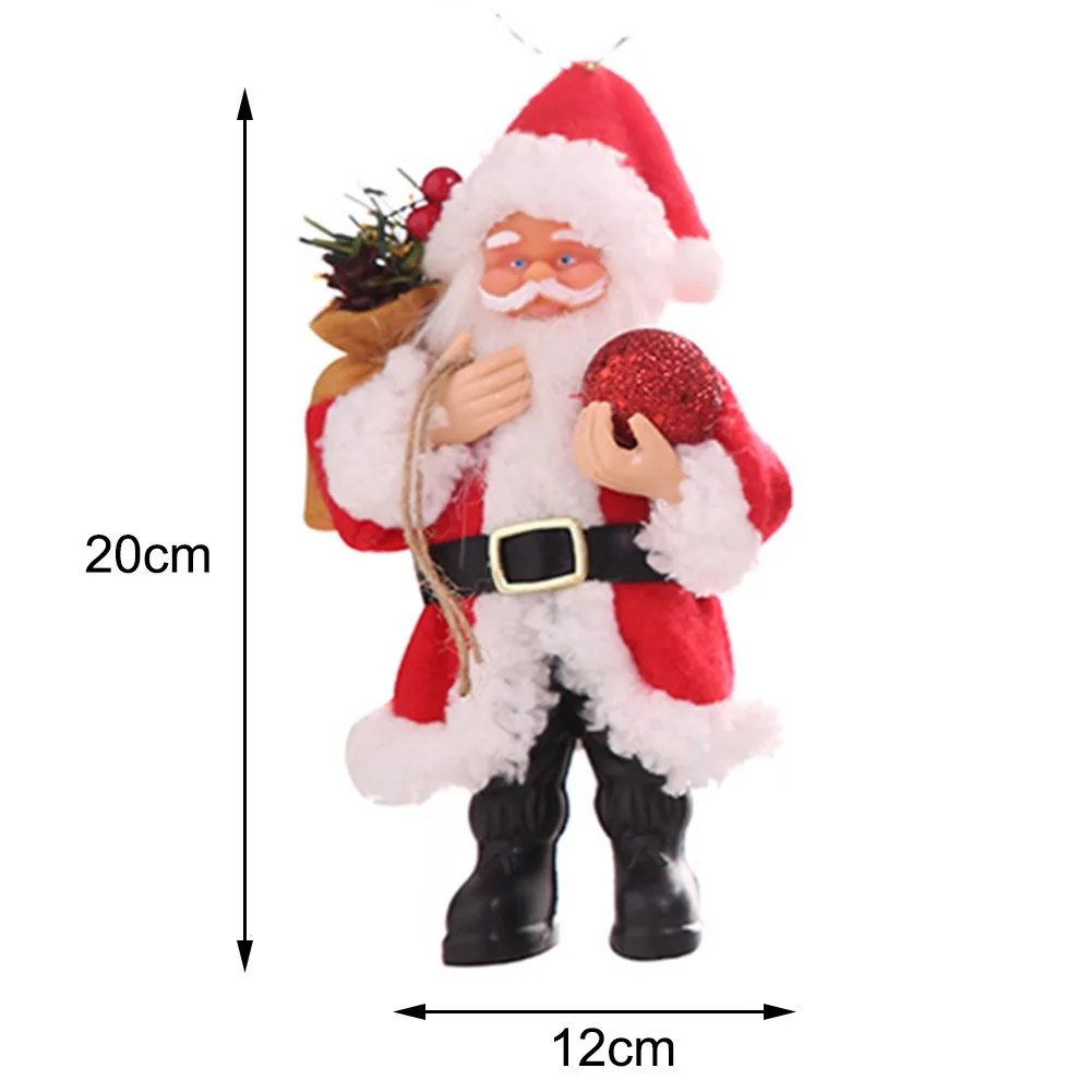 1pc Santa Claus Standing Pose Doll Christmas Tree Pendant Decoration Christmas Decor Home Decor Gifts For Children 20cmx12cm
1pc Santa Claus Standing Pose Doll Christmas Tree Pendant Decoration Christmas Decor Home Decor Gifts For Children 20cmx12cm